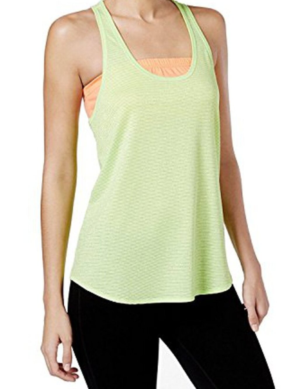 Ideology Womens Racerback Graphic Tank Top